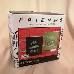 FRIENDS "How you doin?" Colour Change Mug, New-in-Box!